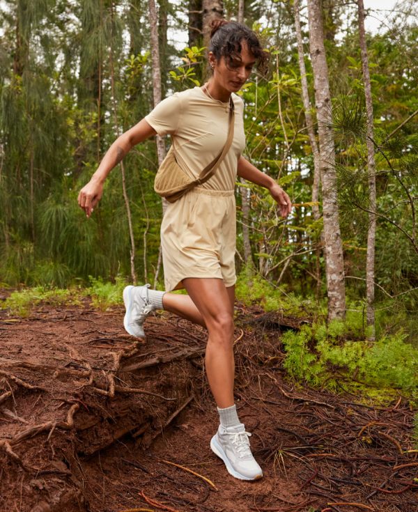 Women's Leiki Waterproof Hiking Boot | Safari/Chipmunk