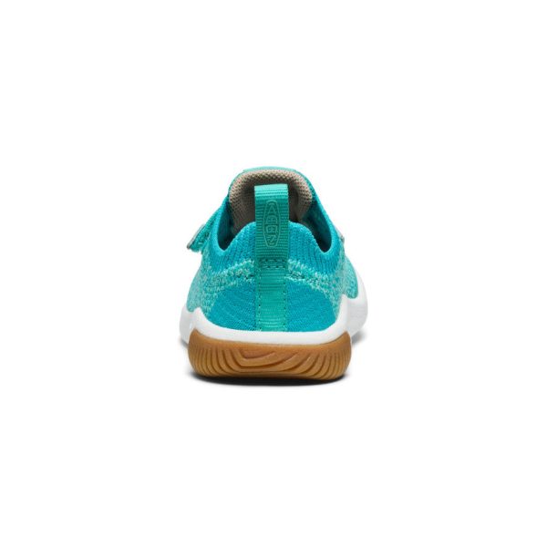 Toddlers' KNX Knit Double Strap | Bright Aqua/Cabbage