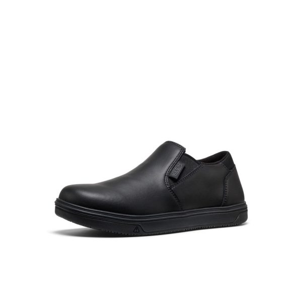 Men's Kenton Shift WTX Work Shoe (Soft Toe) | Black/Black