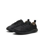 Big Kids' KNX Leather Sneaker | Triple Black