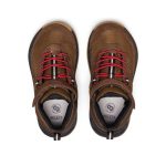 Little Kids' Hightrail Waterproof Hiking Boot | Dark Earth/Garnet