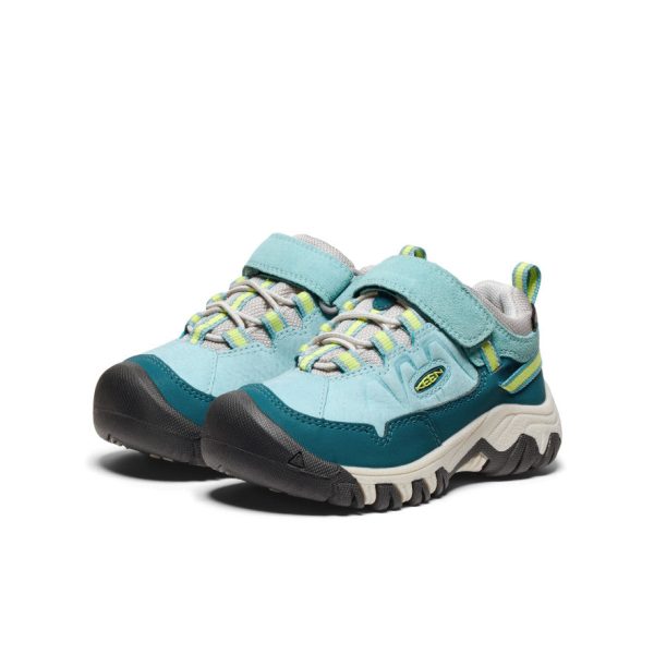 Little Kids' Targhee IV Waterproof Hiking Shoe  |  Reef Waters/Daiquiri Green
