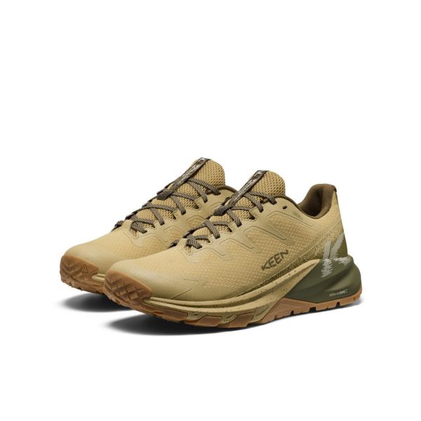 Men's Targhee Apex Waterproof Hiking Shoe | Dark Olive/Khaki