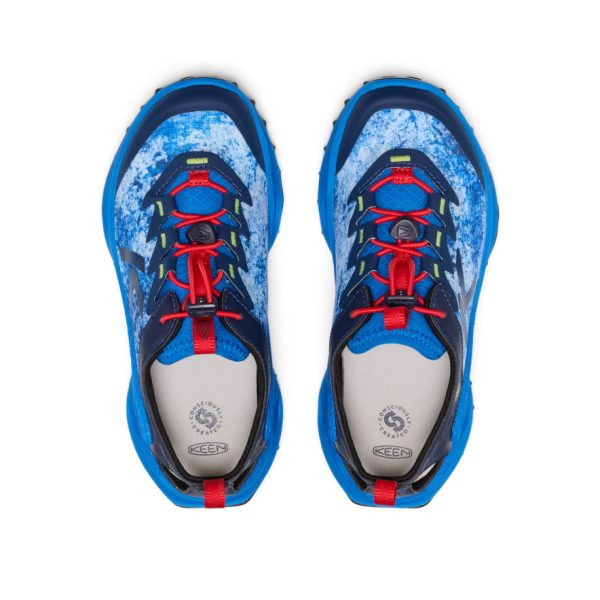 Big Kids' Zionic ADV Sandal | Precious Blue/Racing Red