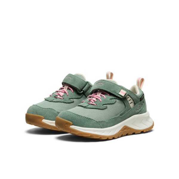 Little Kids' Hightrail Waterproof Hiking Shoe  |  Lily Pad/Cashmere Rose