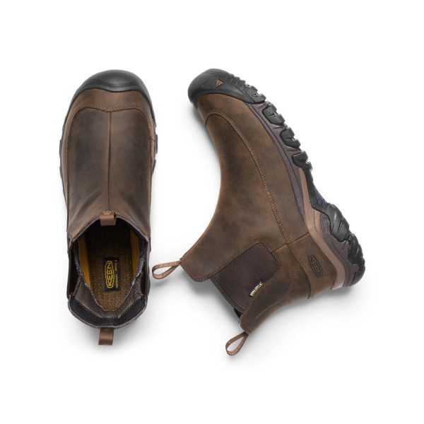 Men's Anchorage III Waterproof Boot Wide | Dark Earth/Mulch