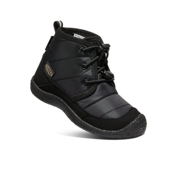 Little Kids' Howser II Waterproof Chukka | Black/Black