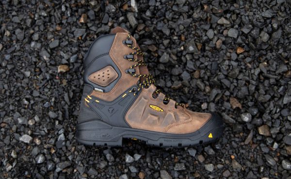 Men's Dover 8 Waterproof Boot (Carbon Toe) | Dark Earth/Black