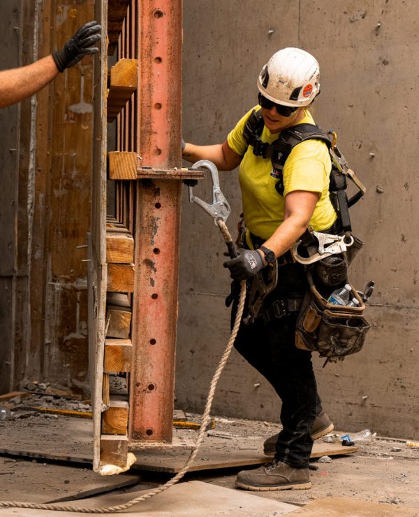 Women's San Jose 6 Waterproof 90?? Heel Boot (Aluminum Toe) | Steel Grey/Gum