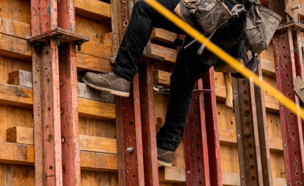 Women's San Jose 6 Waterproof 90?? Heel Boot (Aluminum Toe) | Steel Grey/Gum