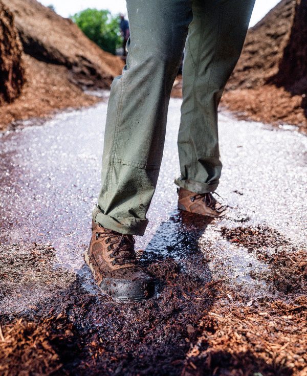 Women's Skokie Waterproof Work Boot (Soft Toe) | Camo/Black