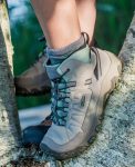 Big Kids' Targhee IV Waterproof Hiking Boot | Alloy/Granite Green