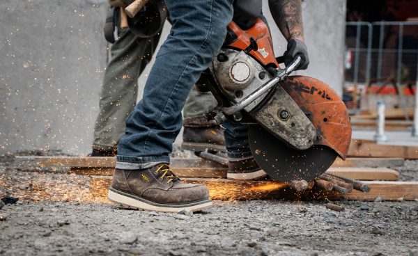 Men's Cincinnati 6 Waterproof Boot (Carbon Toe) | Dark Chocolate/Sandshell