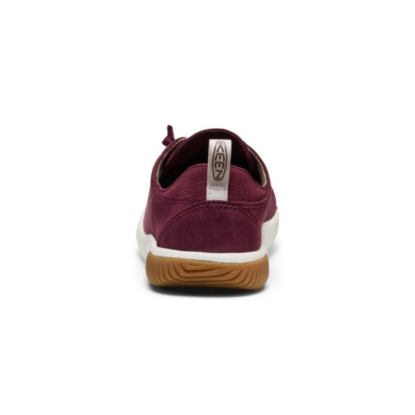 Big Kids' KNX Leather Sneaker | Fig/Star White