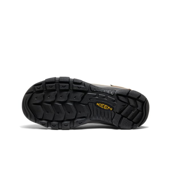 Men's Brixen Waterproof Shoe Wide  |  Slate Black/Madder Brown