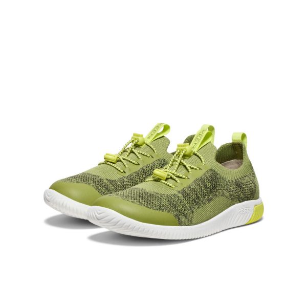 Big Kids' KNX Knit Sneaker | Iguana/Evening Primrose