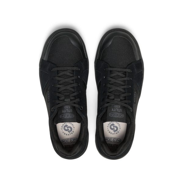 Men's Kenton ESD Work Shoe (Soft Toe) | Black/Black