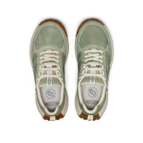 Women's KS86 Leather Sneaker | Lily Pad/Birch