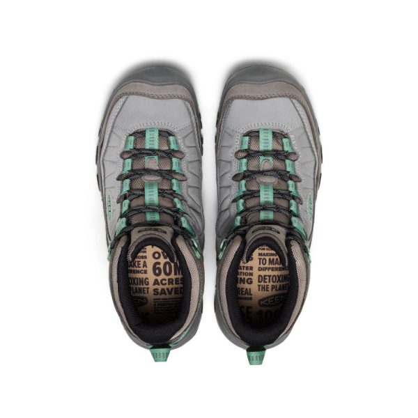 Women's Targhee IV Waterproof Hiking Boot | Alloy/Granite Green