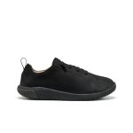 Big Kids' KNX Leather Sneaker | Triple Black