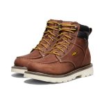 Men's Cincinnati 6 Waterproof 90?? Heel Boot (Soft Toe) | Tuscan Red/Sandshell