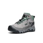 Big Kids' Targhee IV Waterproof Hiking Boot | Alloy/Granite Green