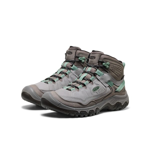 Women's Targhee IV Waterproof Hiking Boot | Alloy/Granite Green